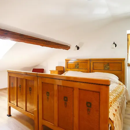 Apartments Villa Kastav In Old Town Center With Sea View And Parking